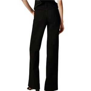 J. Crew High Rise '96 Denim Semi-stretch Casual Wide Leg Trouser Size 28P NWT